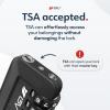 imageTSA Accepted Luggage Travel Lock SetYourOwn Combination Lock for School Gym Locker Luggage Suitcase Baggage Locks Filing Cabinets Toolbox Case Red 2 PackBlack