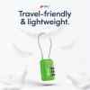 imageTSA Accepted Luggage Travel Lock SetYourOwn Combination Lock for School Gym Locker Luggage Suitcase Baggage Locks Filing Cabinets Toolbox Case Red 2 PackGreen