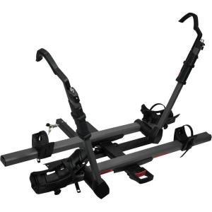imageBV Hitch Mount Bicycle Rack Carrier for Car Truck SUV  Tray Style Smart Tilting Design EBikeFat Tire 2 BikeEbikeFat Tire 2 Bikes PRO