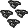 imageBV Bike Cleats Compatible with Look Delta and Peloton Bike  Adjustable 9 Degree Float System for Ultimate Stability and Power Transfer  Durable Red Metal Cleats for Road and Indoor Cycling Shoes0 Degree Float 2 Pairs