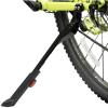 imageBV Bike Kickstand  Easy to Install Mountain Bike Kick Stand for 2429quot Bicycles  Adjustable Length NonSlip Sole Aluminum Alloy Material  Black Bicycle Kickstand Adult Bike Holes Required