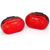imageBV Bike Lights for Night Riding LED Bike Tail Light  Bicycle Light BatteryPoweredRechargeable  Rear Bike Light Weather Resistant  Visible Up to 1500ft Bicycle Tail Light LED Bike LightStrap Mount  Pair