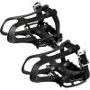 imageBV Bike Pedal  Universal Fit Bicycle Pedals 916quot Compatible NonSlip ampamp Durable Lightweight Fits Most Adult Bikes ampamp MTB BicyclesUniversal With Toe Cage
