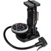 imageBV Portable Composite Foot Bike Pump with Gauge and 100 PSI Pressure  Schrader and Presta Compatible Bicycle Pump with Ergonomic Pedal for Easy Use  Ideal as Bike Tire Pump and for Other Inflatables