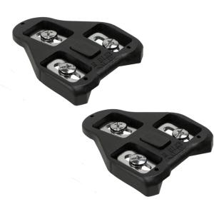 imageBV Bike Cleats Compatible with Look Delta and Peloton Bike  Adjustable 9 Degree Float System for Ultimate Stability and Power Transfer  Durable Red Metal Cleats for Road and Indoor Cycling Shoes0 Degree Float 1 Pair