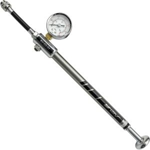 imageBV Mini Bike Pump Portable Frame Pump Shock Pump for Bike Shock Air Ball Pump Inflator with Ball Pump Needles Mini Pump Fits Presta ampamp Schrader Smart ValveShock Pump300 PSI