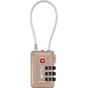 imageTSA Accepted Luggage Travel Lock SetYourOwn Combination Lock for School Gym Locker Luggage Suitcase Baggage Locks Filing Cabinets Toolbox Case Red 2 PackTitanium